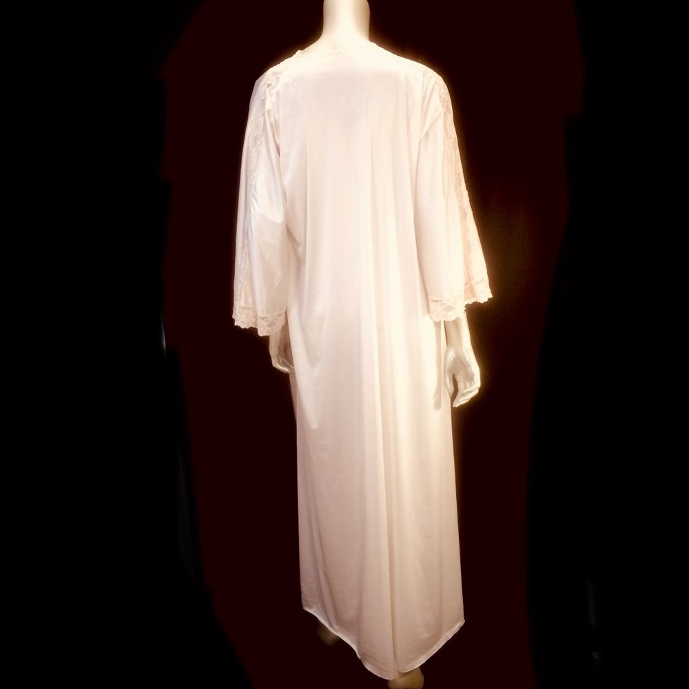 Vtg Val Mode Lace Robe - Picture 5 of 15